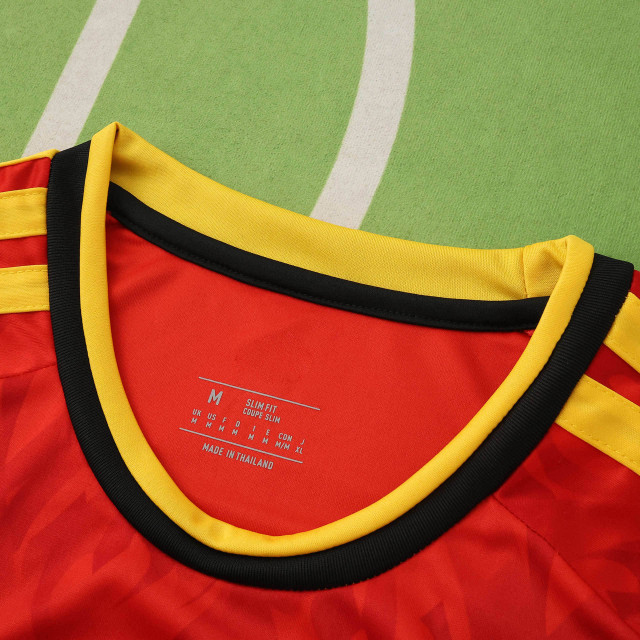 2026 FIFA World Cup Belgium home Long sleeved Fan version