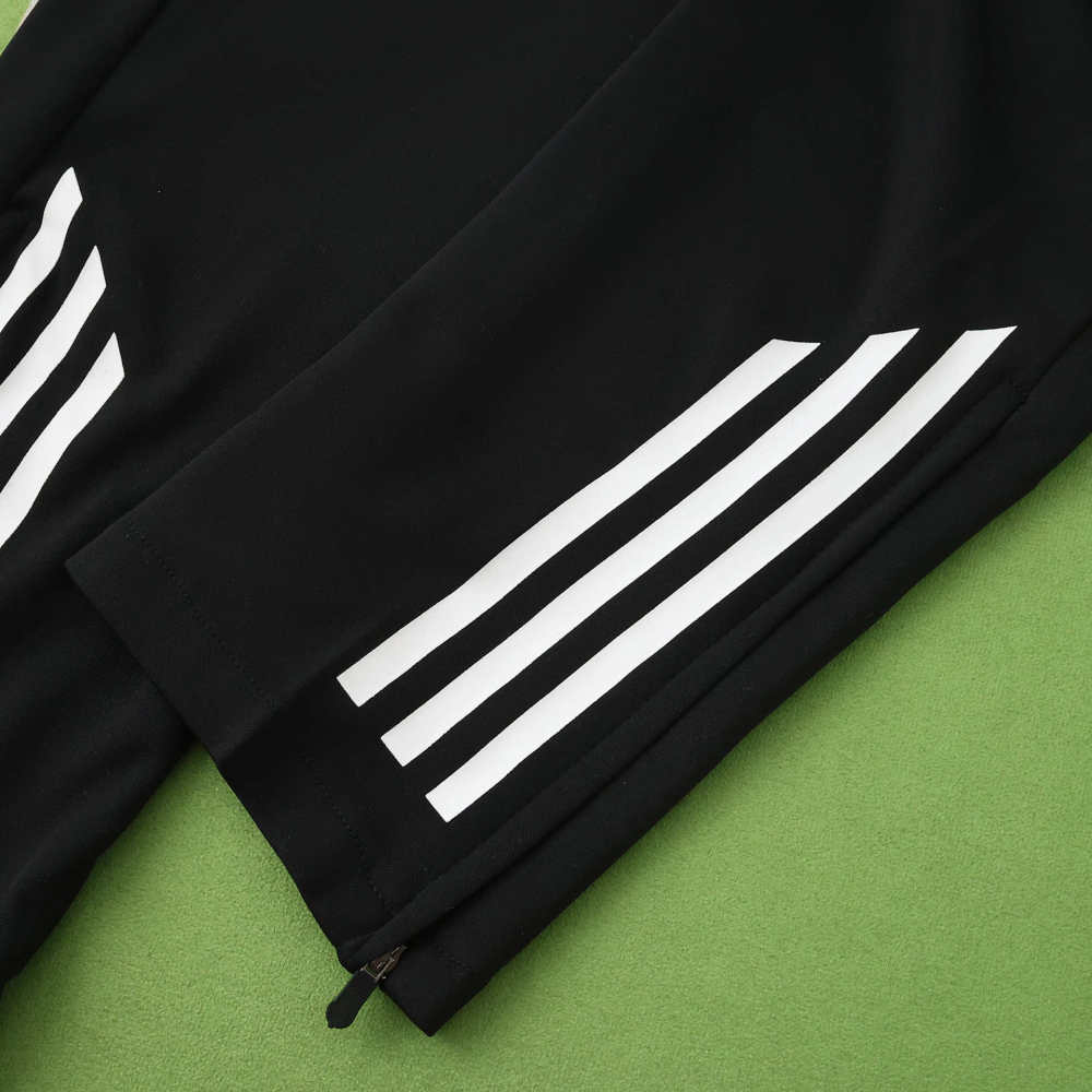 2526 season Real Madrid CF Marvel Black Half pull training suit