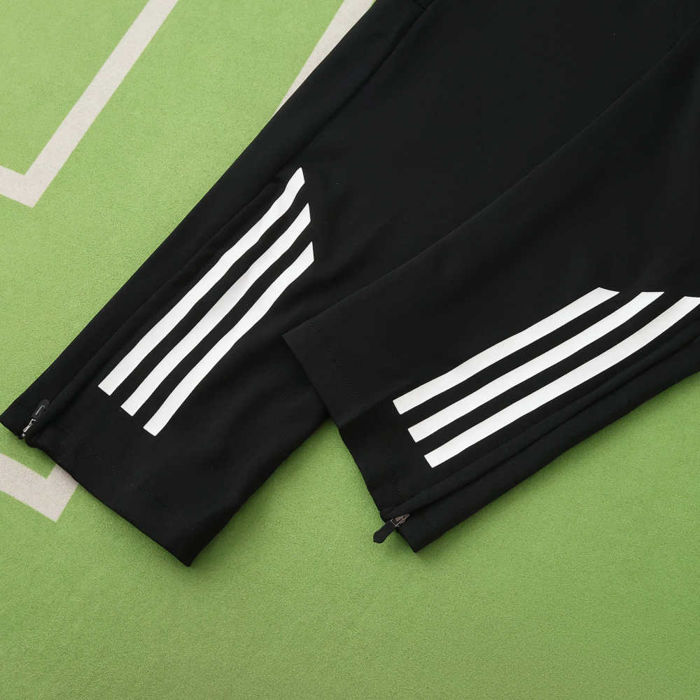 2526 season Real Madrid CF Marvel Black Half pull training suit