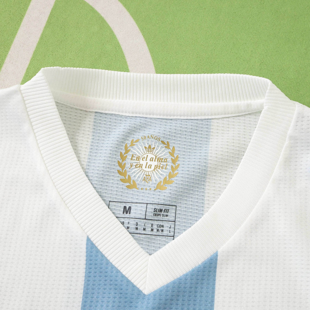 50th Anniversary of Argentina Embroidered version Fan version