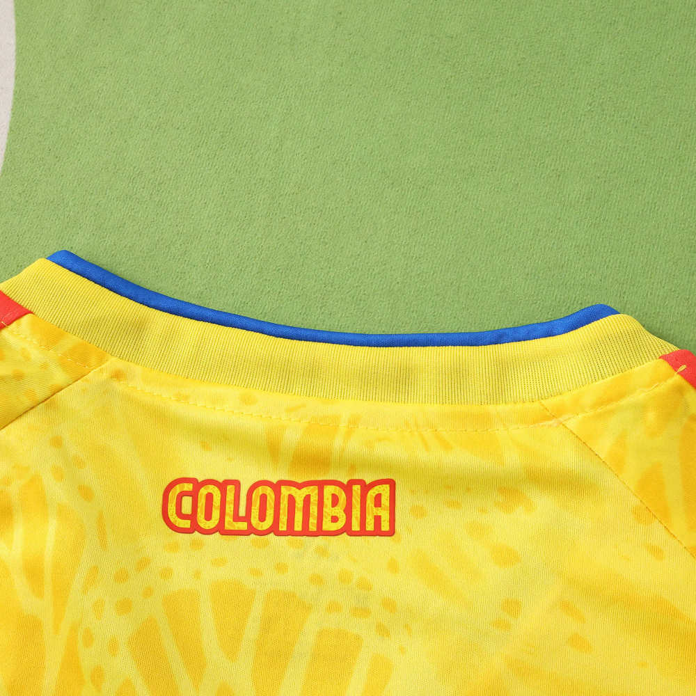 2026 FIFA World Cup Colombia Home Cropped Jersey