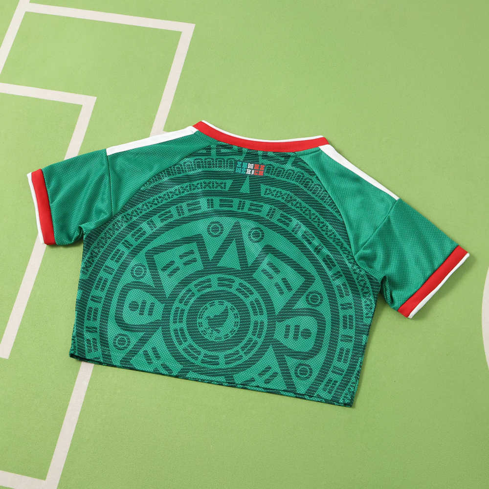 2026 FIFA World Cup Mexico  Home Cropped Jersey