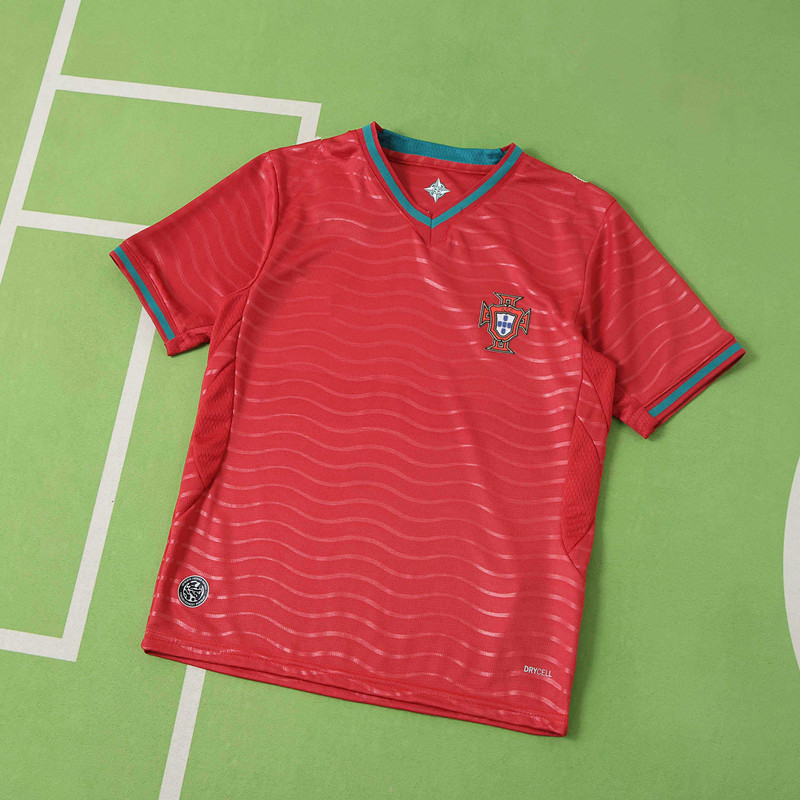 2026 FIFA World Cup Portugal home Kids kit
