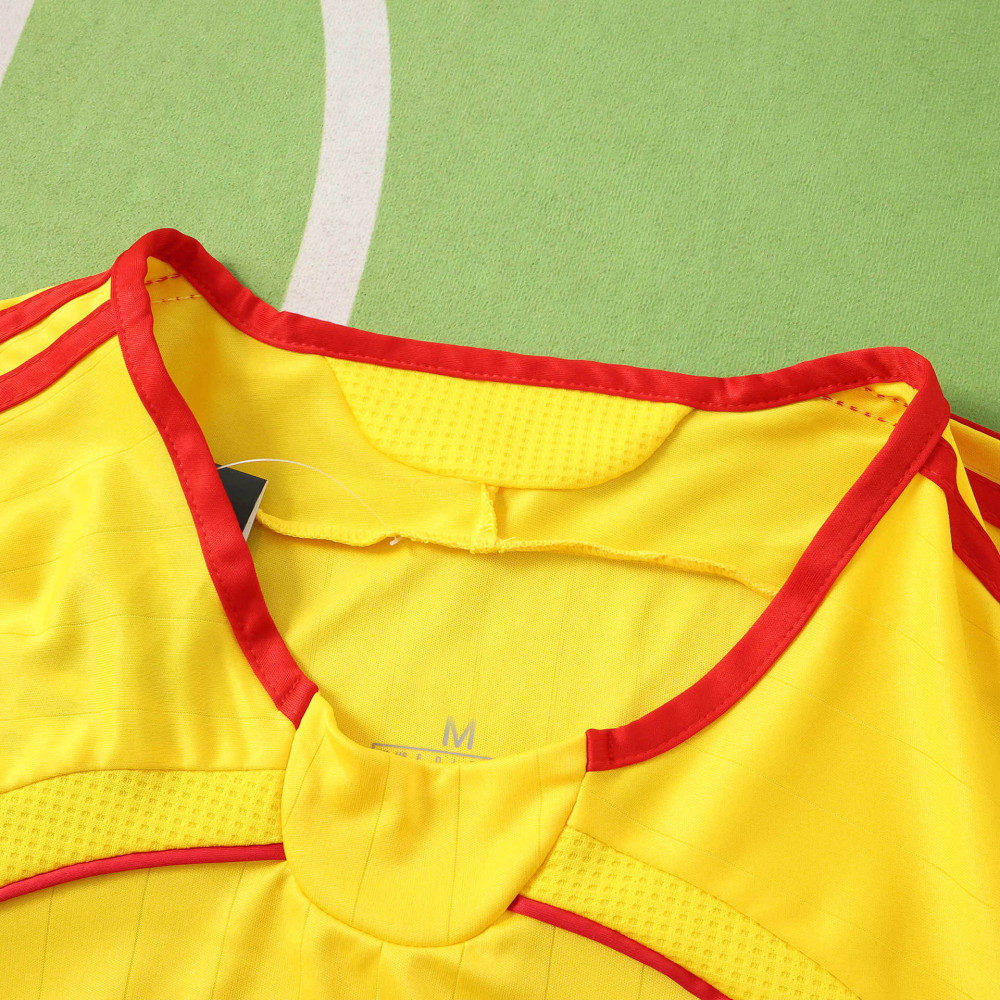 0607 season Liverpool F.C. Yellow Retro Fan version