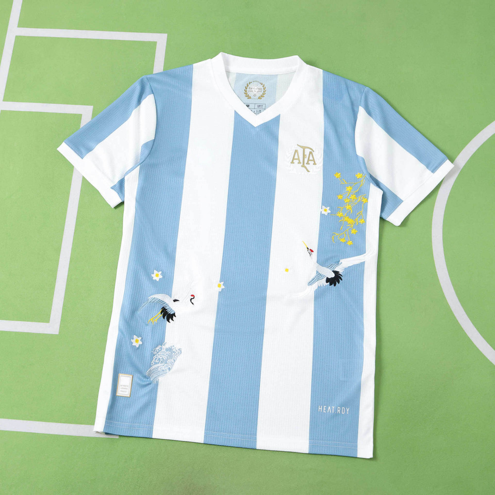 50th Anniversary of Argentina Embroidered version Fan version