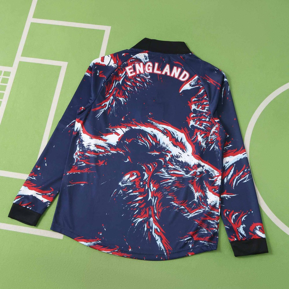 2026 England Hollywood Keeper Long sleeved Fan version