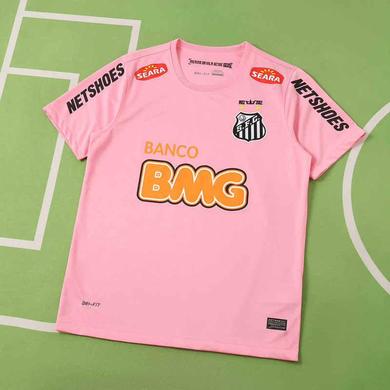 2013 season Santos FC pink retro Fan version
