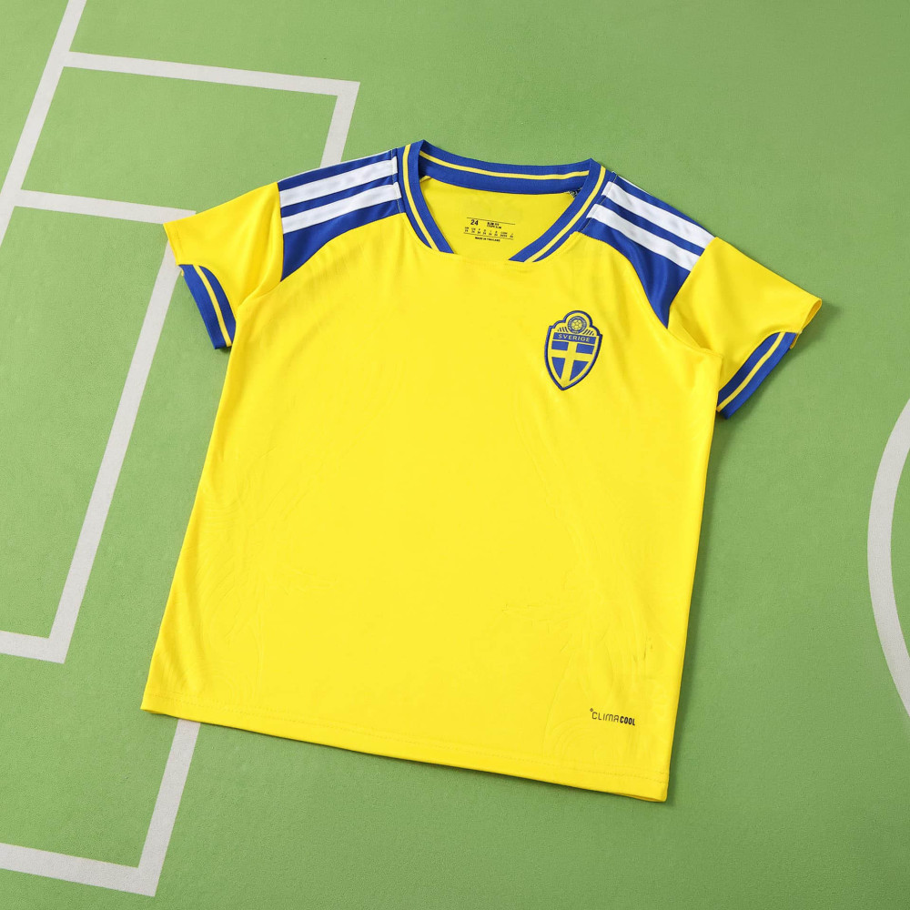 2026 season Sweden home Kids kit