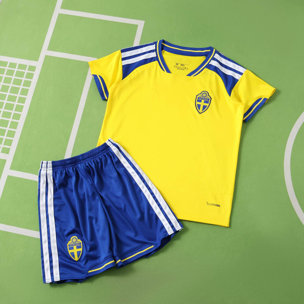 2026 season Sweden home Kids kit