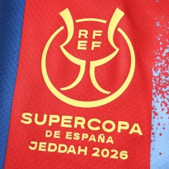 2526 season FC Barcelona / Barça fourth Supercopa de España Fanversion