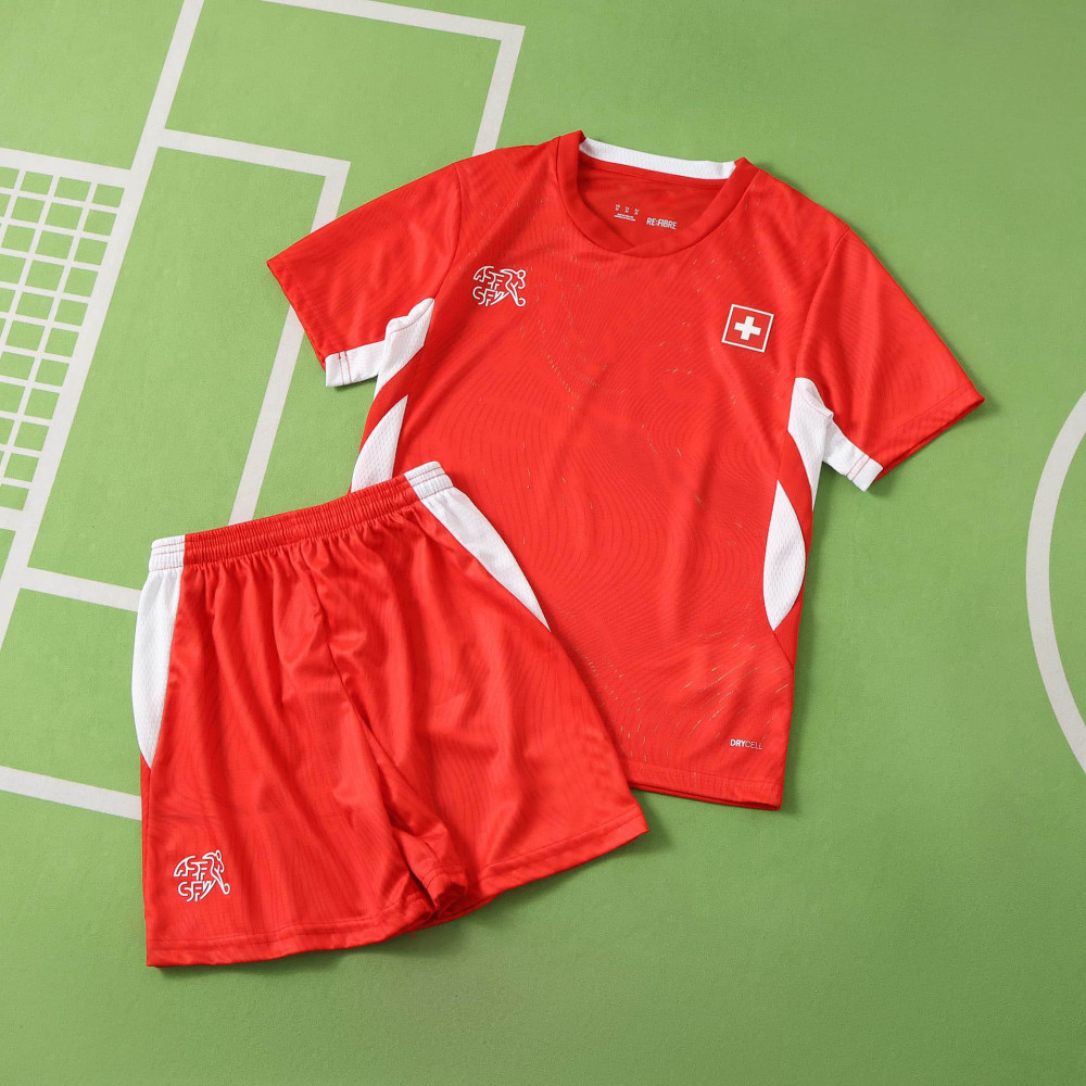 2026 FIFA World Cup Switzerland home Kids kit