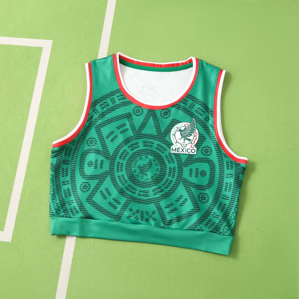 2026 FIFA World Cup Mexico Cropped Jersey vest