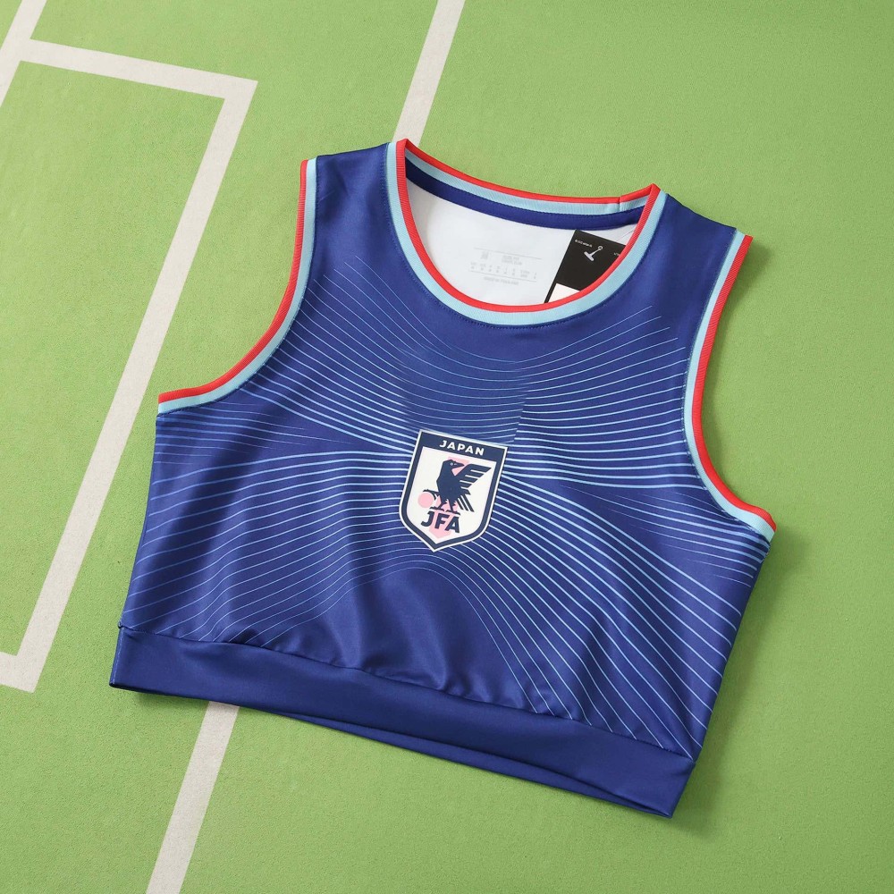 2026 World Cup Japan Home Cropped Jersey vest