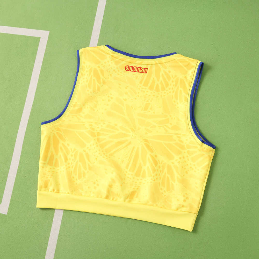 2026 FIFA World Cup Colombia Cropped Jersey vest