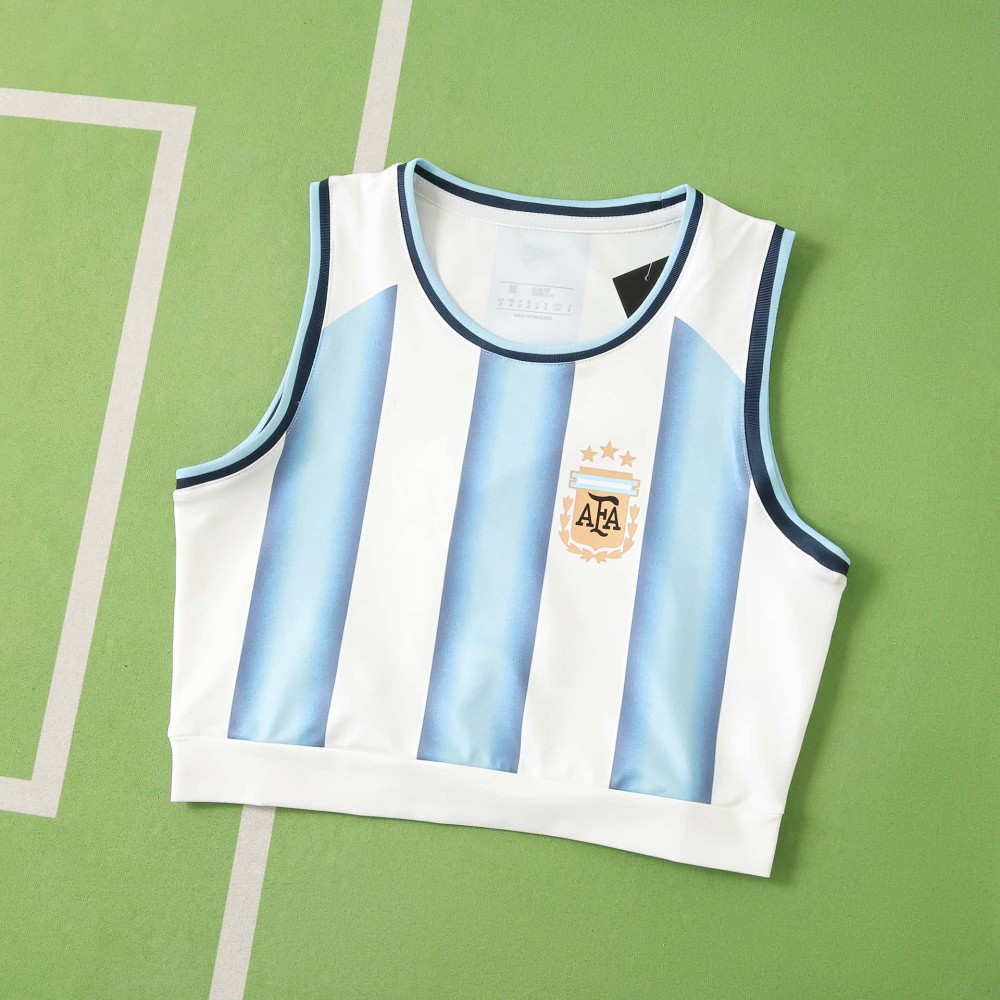 2026 FIFA World Cup Argentina Cropped Jersey vest