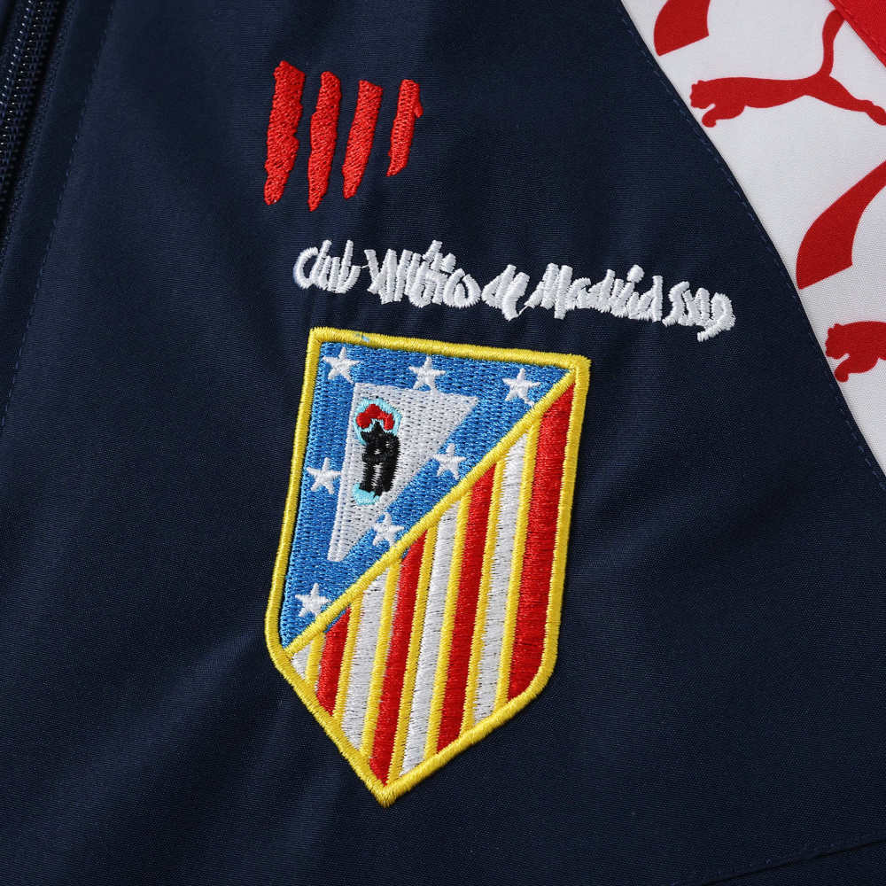 2526 season Club Atlético de Madrid retro windbreaker