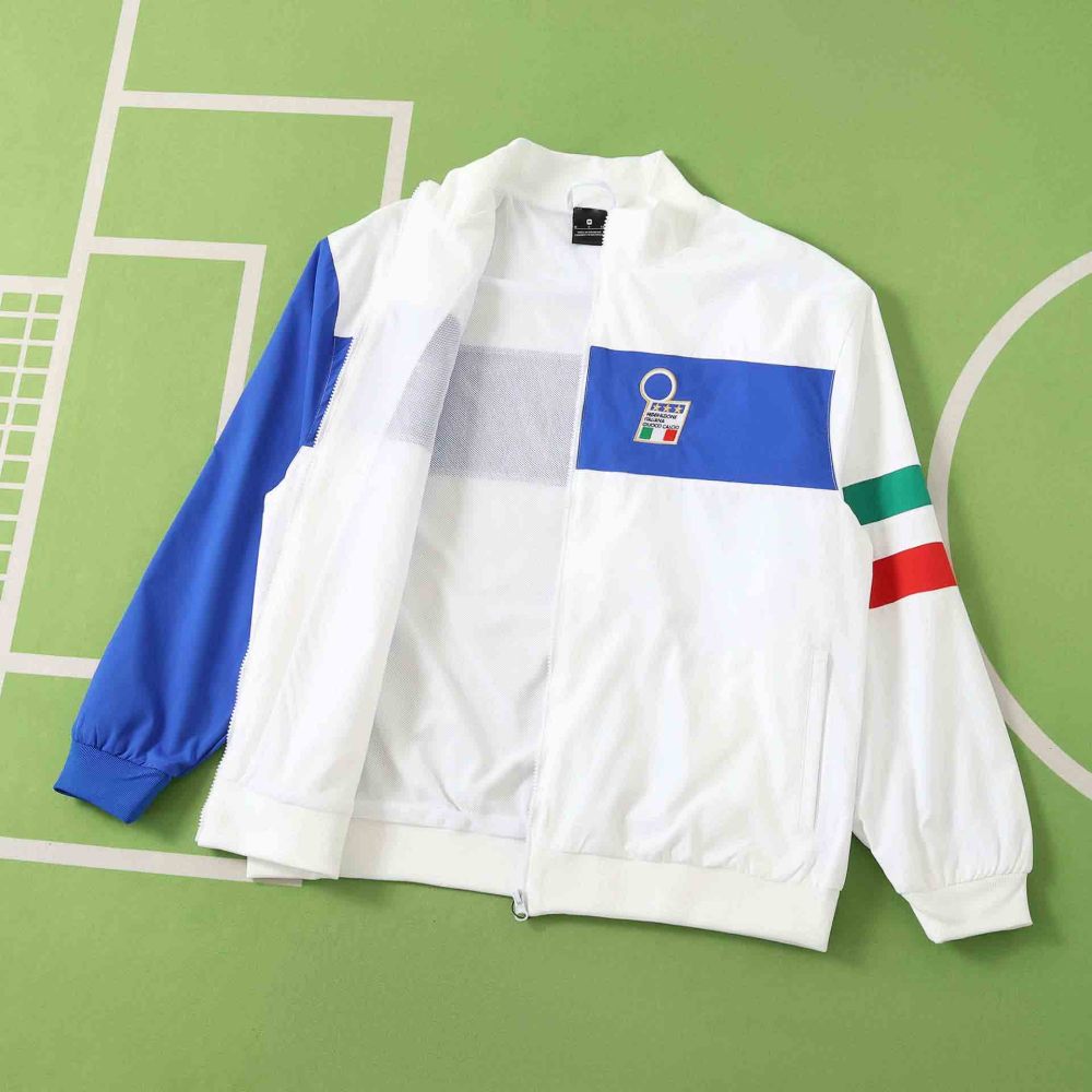 1994 season  Italy  white retro windbreaker