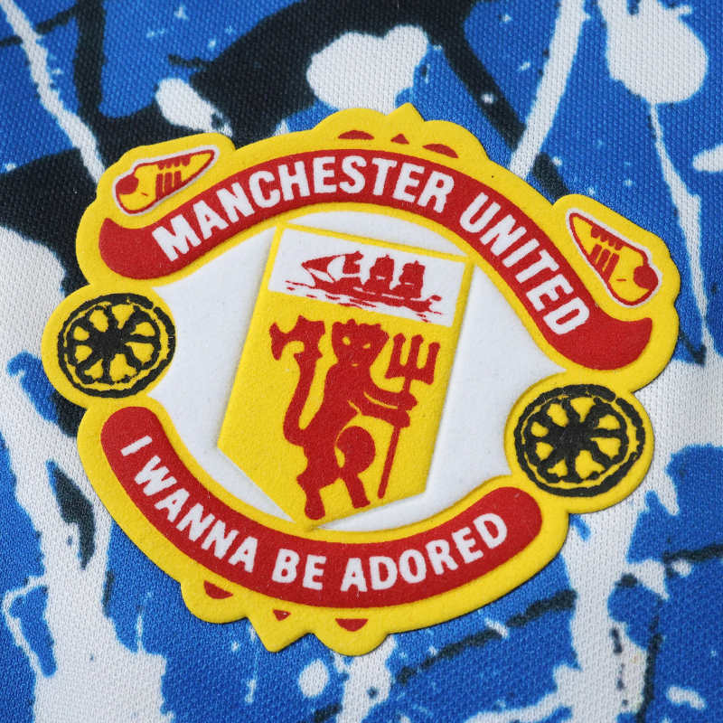 2526 season Manchester United F.C. x The Stone Roses collection  Long sleeved Fan version
