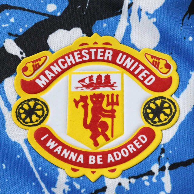 2526 season Manchester United F.C. x The Stone Roses collection  Fan version