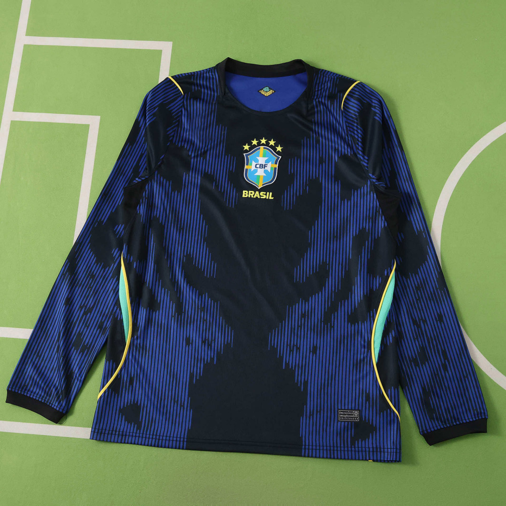 2026 FIFA World Cup Brazil away Long sleeved Fan version