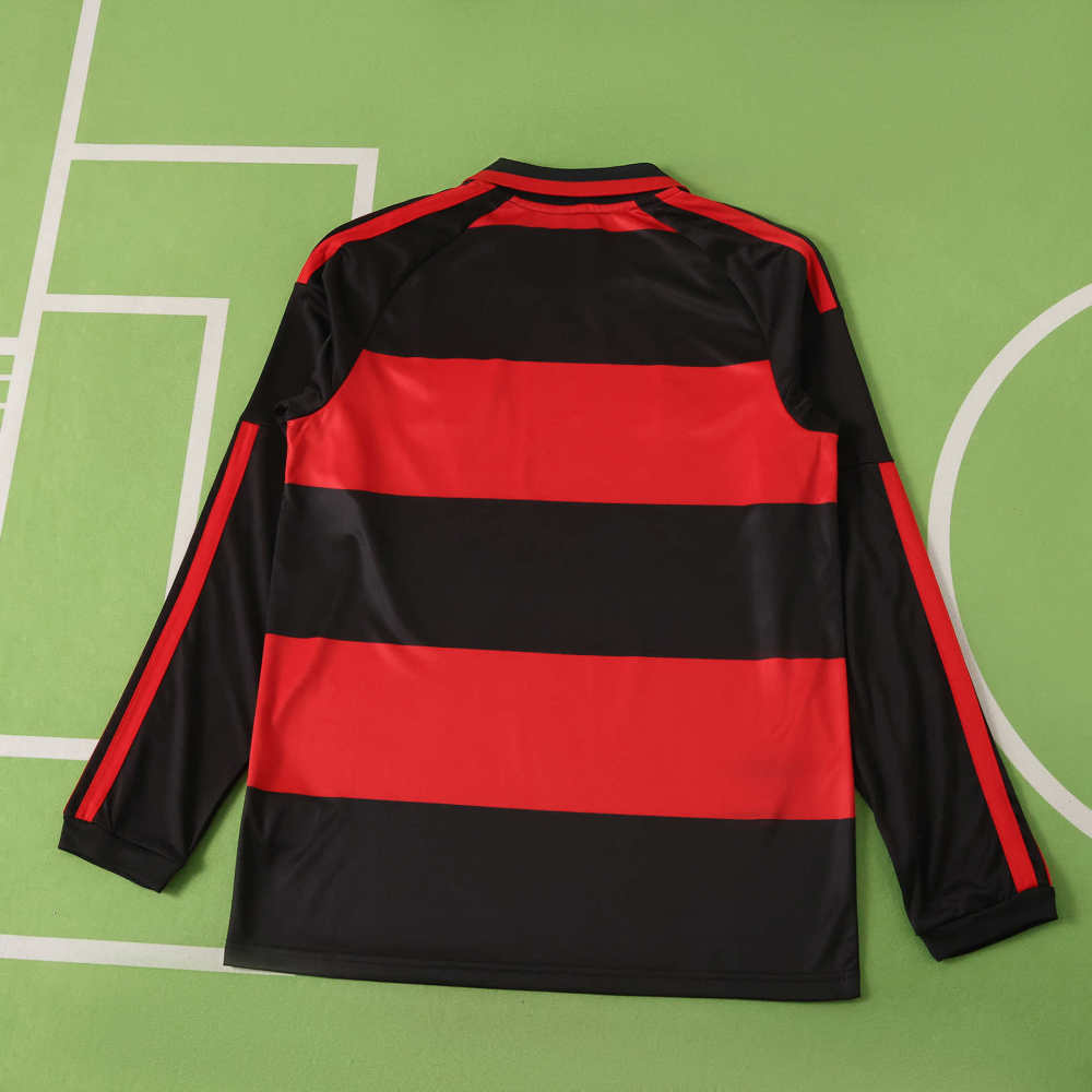 2627 season CR Flamengo home Long sleeved Fan version