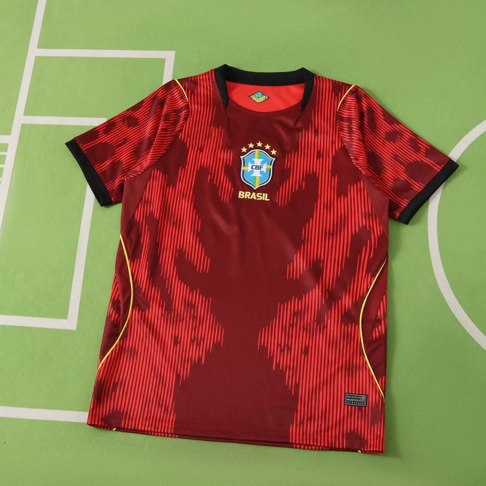 2026 FIFA World Cup Brazil red away Fan version
