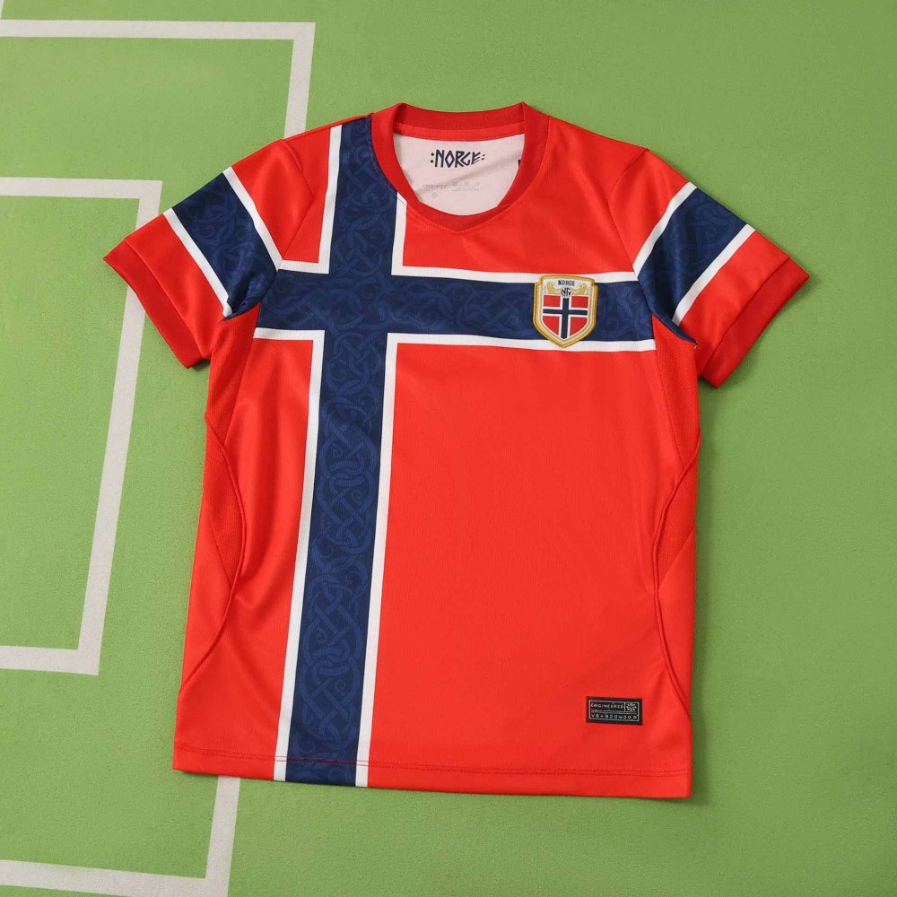 2026 FIFA World Cup Norway home Kids kit