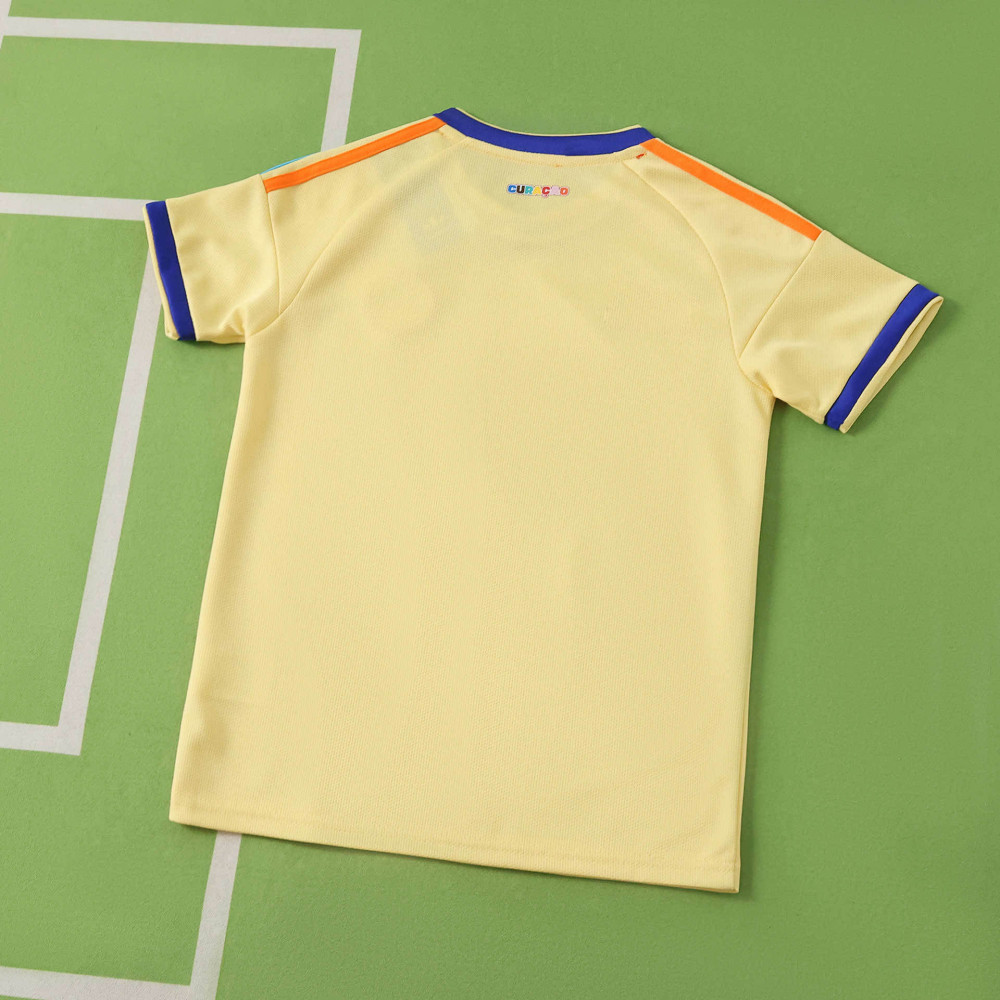 2026 FIFA World Cup Curaçao away Kids kit
