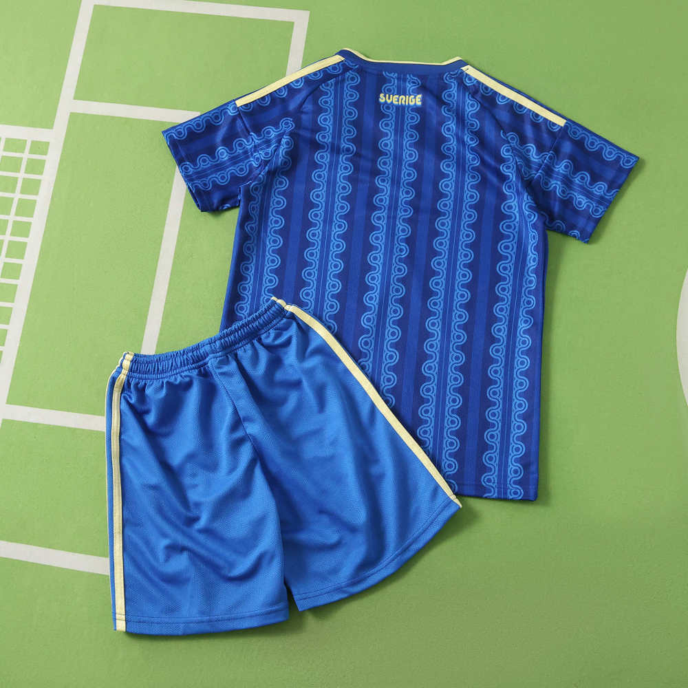 2026 FIFA World Cup Sweden away Kids kit