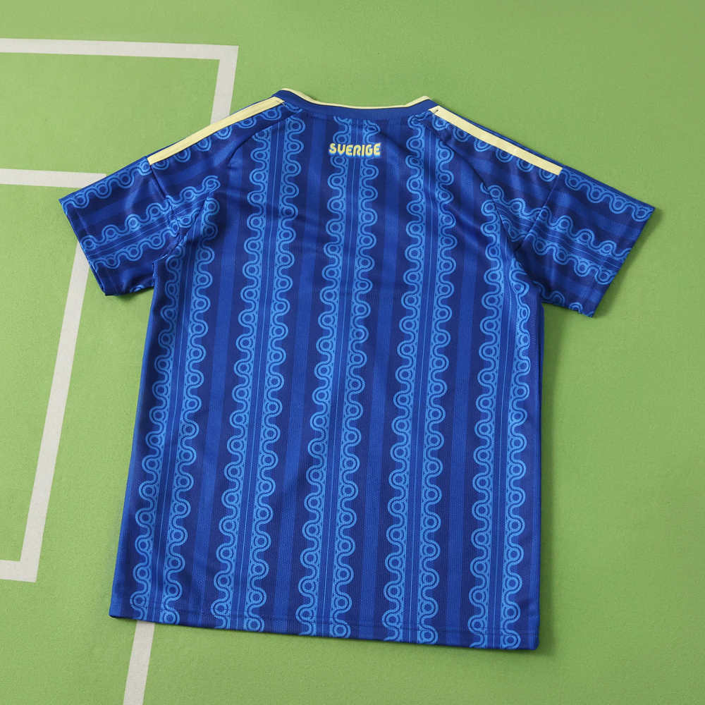 2026 FIFA World Cup Sweden away Kids kit