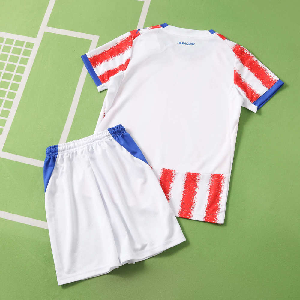 2026 FIFA World Cup Paraguay home Kids kit