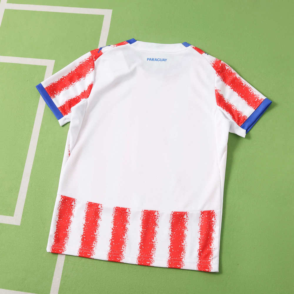 2026 FIFA World Cup Paraguay home Kids kit