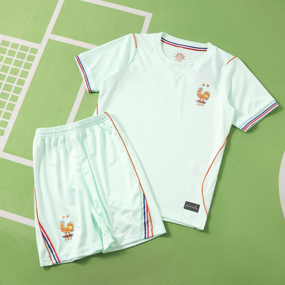 2026 FIFA World Cup France away Kids kit