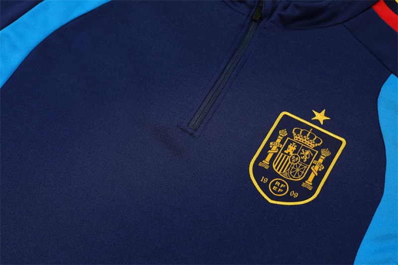 2026 FIFA World Cup Spain Half zip training suit set