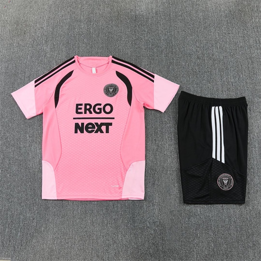 2627 Inter Miami CF Training clothes suit Short sleeve Fan version