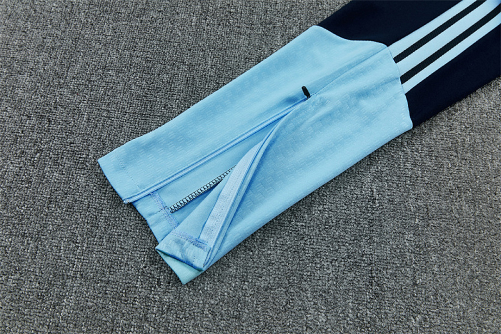 2026 FIFA World Cup  Argentina Half zip training suit set