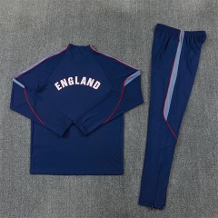 2026 FIFA World Cup England Half zip training suit set