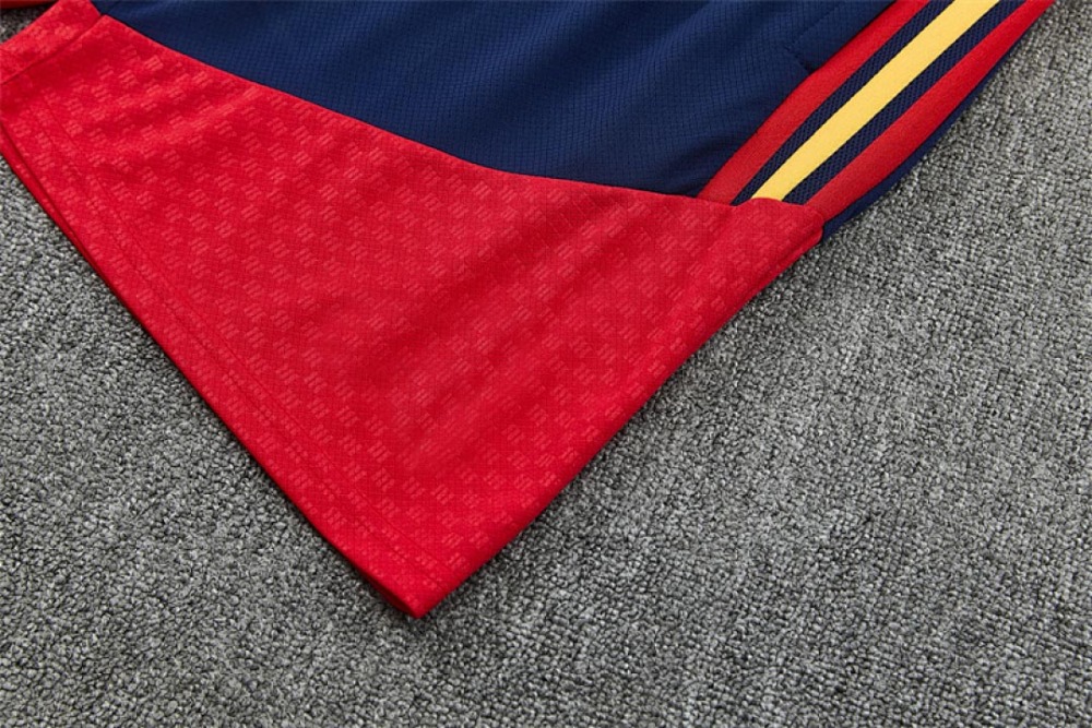 2026 FIFA World Cup Spain Training clothes suit Short sleeve Fan version