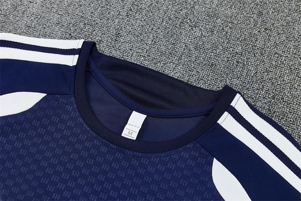 2627 Real Madrid CF Training clothes suit Short sleeve Fan version