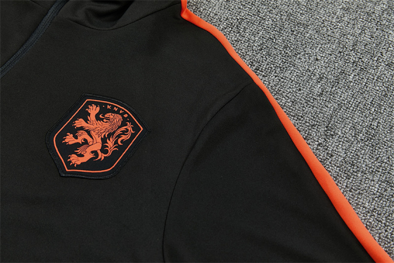 2026 FIFA World Cup Netherlands Half zip training suit set