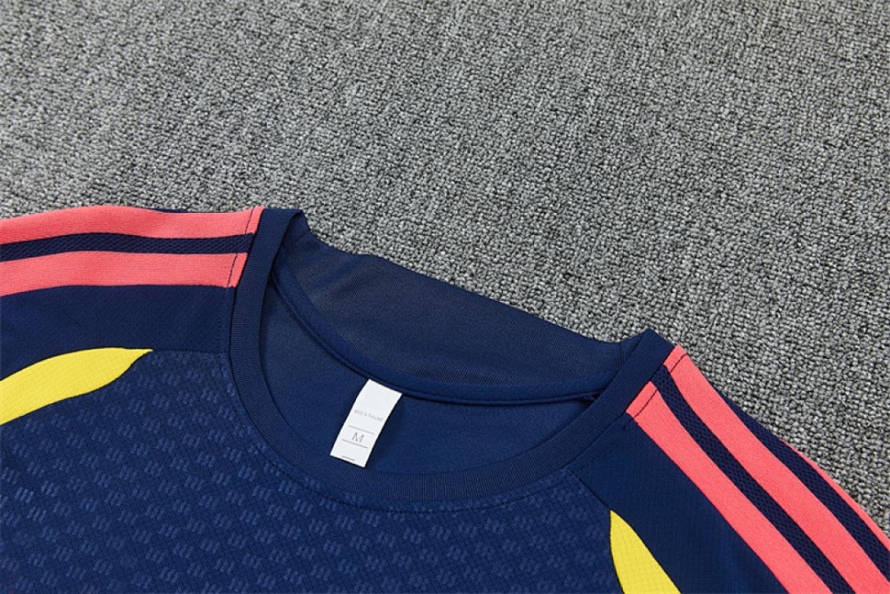2026 FIFA World Cup Colombia Training clothes suit Short sleeve Fan version
