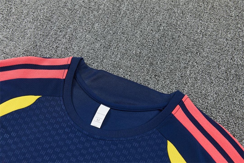 2026 FIFA World Cup Colombia Training clothes suit Short sleeve Fan version