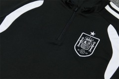 2026 FIFA World Cup  Spain Half zip training suit set