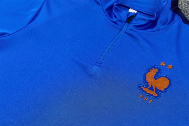 2026 FIFA World Cup France Half zip training suit set