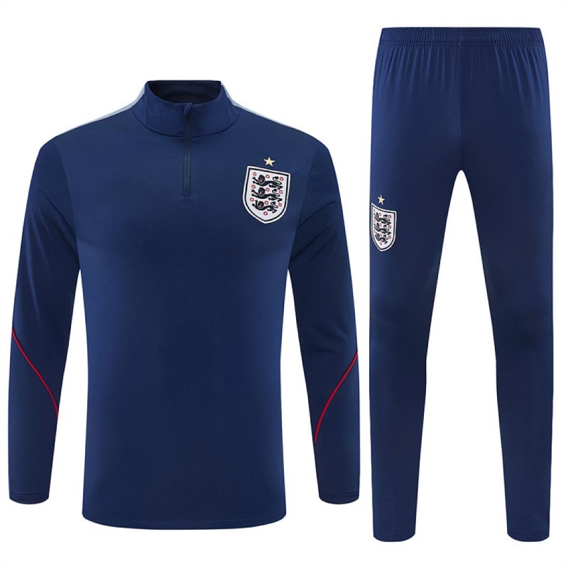 2026 FIFA World Cup England Half zip training suit set