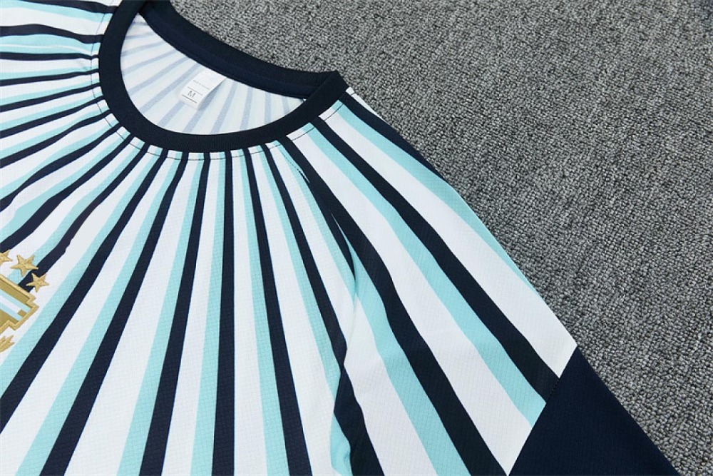 2026 FIFA World Cup Argentina Training clothes suit Short sleeve Fan version