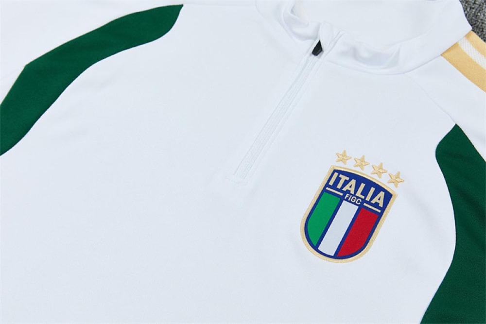 2026 Italy Half zip training suit set