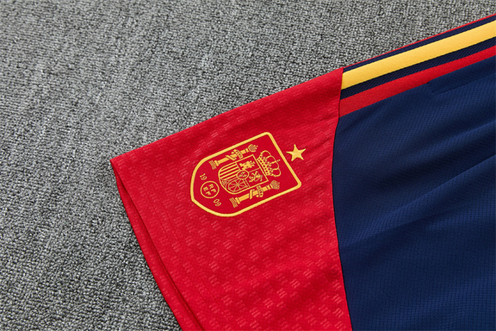 2026 FIFA World Cup Spain Training clothes suit Short sleeve Fan version