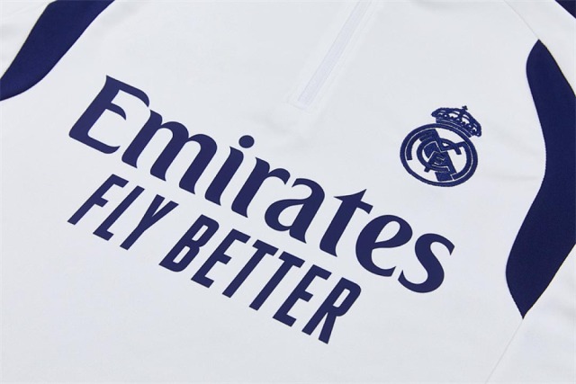 2627 Real Madrid CF Half zip training suit set