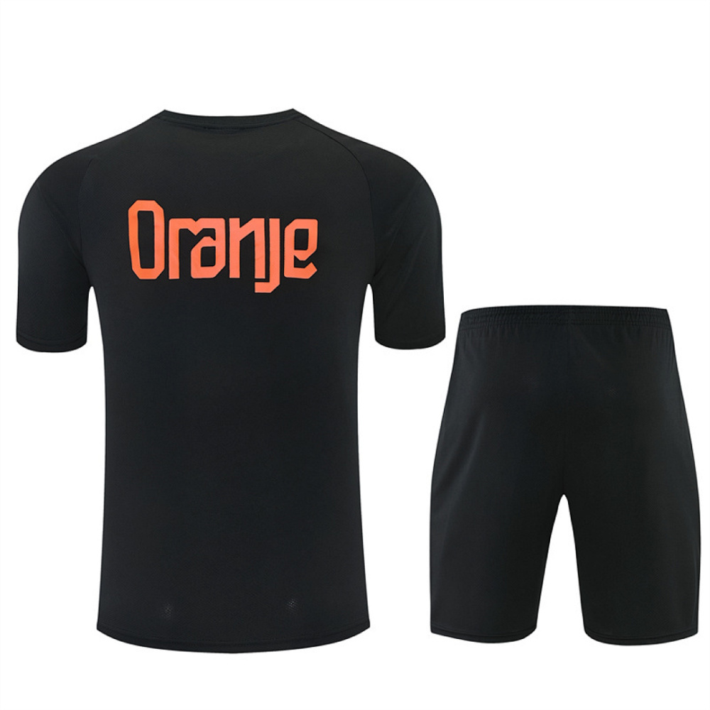 2026 FIFA World Cup Netherlands Training clothes suit Short sleeve Fan version